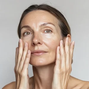 mujer-madura-con-arrugas-tocando-la-cara-para-el-cuidado-de-la-piel-y-el-envejecimiento-con-gracia-concepto
